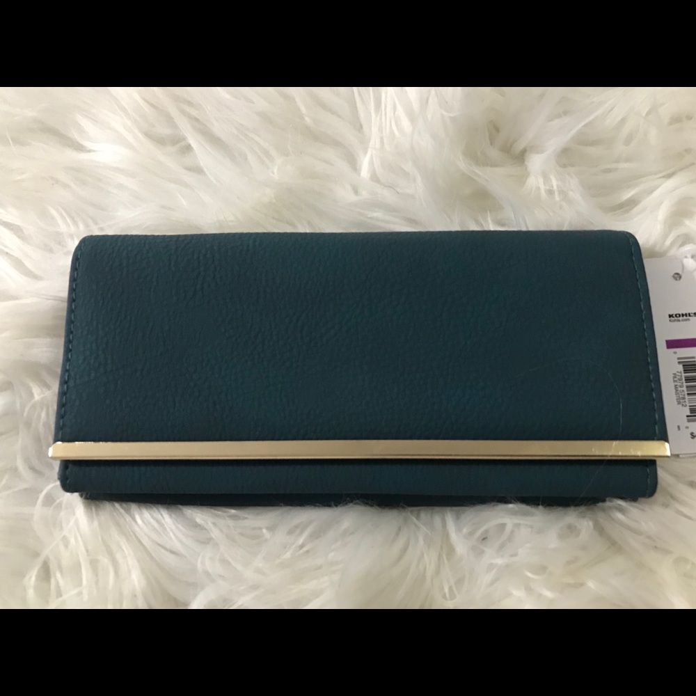 💛 Teal RFID-Blocking File Wallet 💛 - Picture 6 of 7